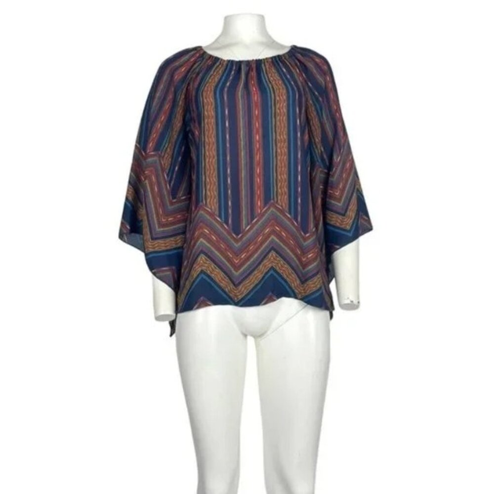 Cocomo Striped Blouse Size Small